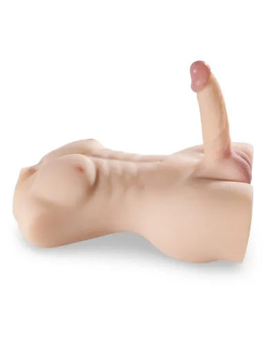 Rudeboy – torso realista con gran pene y ano + balita vibradora de regalo | Infarta toys | Torsos