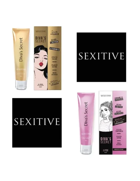 Gel íntimo diva's secret - efecto calor 30g | Sexitive | Efecto calor