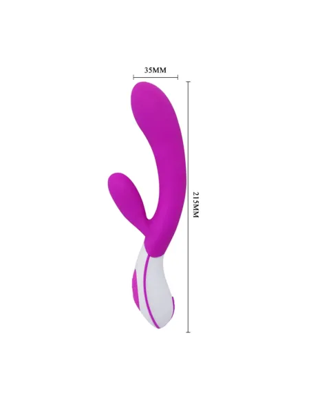 Vibrador colby 12 funciones silicona usb | Pretty love | Punto g