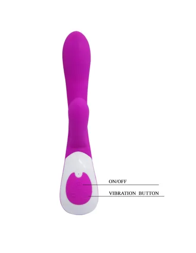 Vibrador colby 12 funciones silicona usb | Pretty love | Punto g
