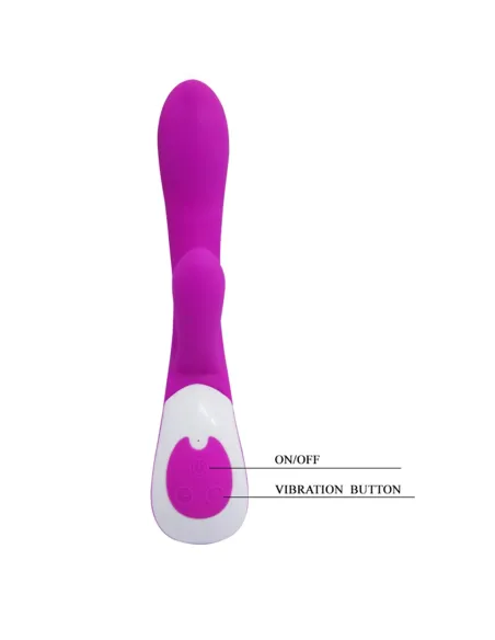 Vibrador colby 12 funciones silicona usb | Pretty love | Punto g