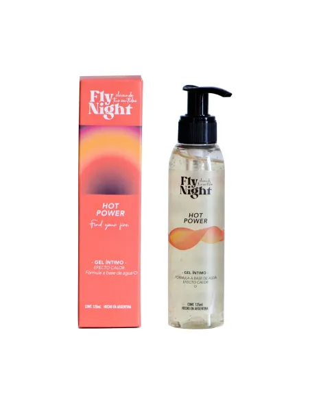 Gel intimo calor hot power 125 ml | Fly night | Efecto calor