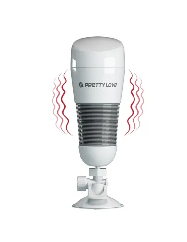 Masturbador vibrador hedy base con succión | Pretty love | Masturbadores