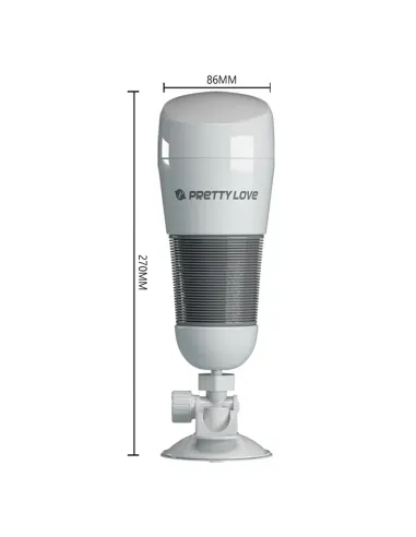 Masturbador vibrador hedy base con succión | Pretty love | Masturbadores
