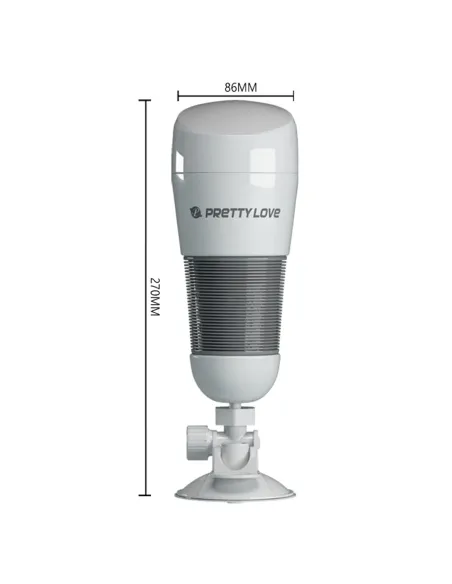 Masturbador vibrador hedy base con succión | Pretty love | Masturbadores