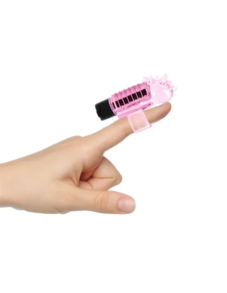Vibrador para dedo rosa | Baile | Estimuladores clítoris