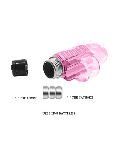 Vibrador para dedo rosa | Baile | Estimuladores clítoris