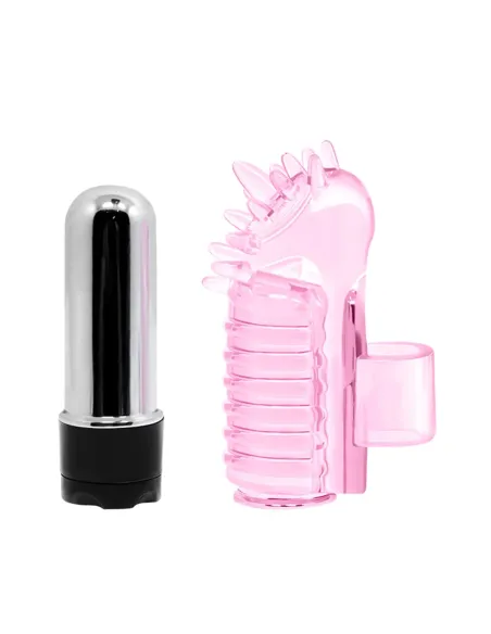 Vibrador para dedo rosa | Baile | Estimuladores clítoris