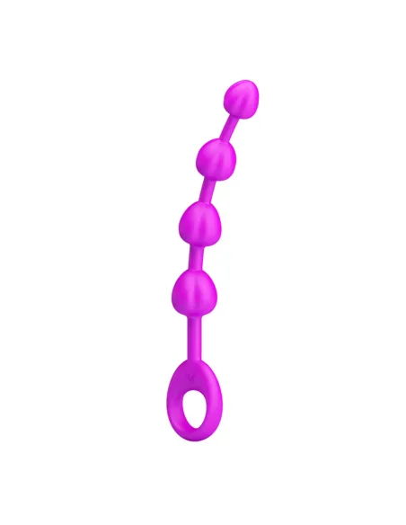 Varita anal silicona flexible beeds 19,5cm x 2,3cm | Pretty love | Varitas y bolas