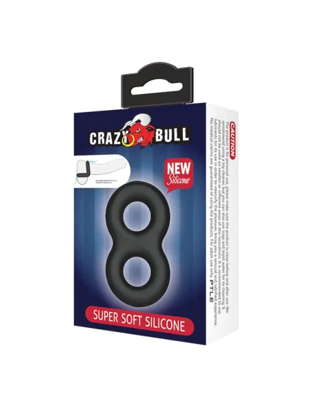 Anillo doble silicona 8,5cmx 1,3cm | Crazy bull | Anillos