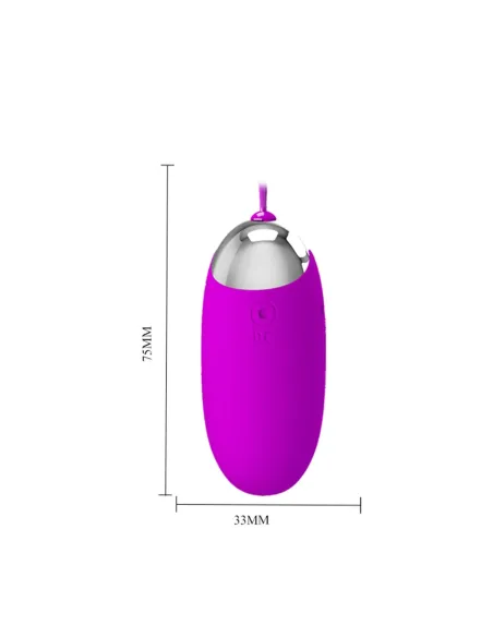 Vibrador inalambrico control remoto berger | Pretty love | Calor