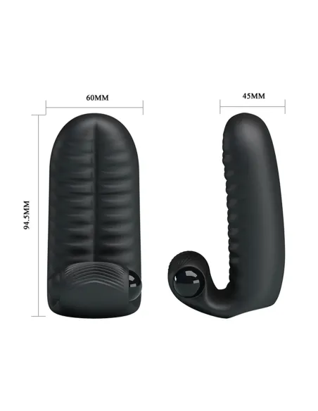Vibrador abbott dedo 10cm x 6 cm | Pretty love | Para dedo