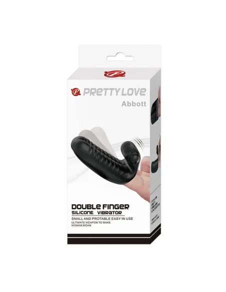 Vibrador abbott dedo 10cm x 6 cm | Pretty love | Para dedo