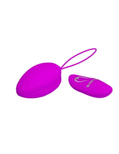 Vibrador huevo inalambrico control remoto 12 func 8cm x 4cm | Pretty love | Bolas y huevos vaginales