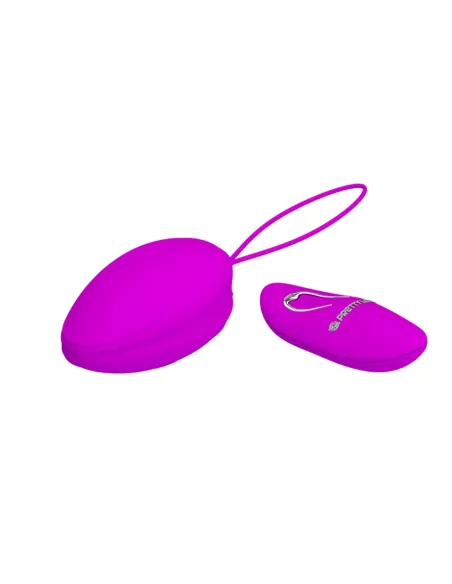 Vibrador huevo inalambrico control remoto 12 func 8cm x 4cm | Pretty love | Bolas y huevos vaginales