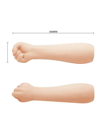 Consolador puño fisting 1kg 36cm | Pretty love | Dildos macizos