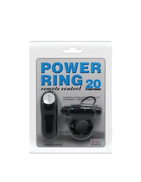 Anillo vibrador control remoto 20 funciones | Pretty love | Anillos