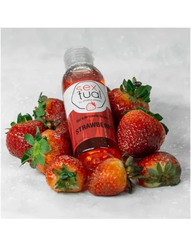 Gel lubricante intimo frutilla 200ml | Sextual | Intimos