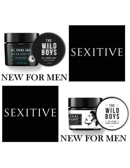 Wild boys tonificante gel crema tonificante con paprika y mentol | Sexitive | Estimula pene