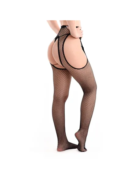 Panty portaligas red blanco | Malena | Medias