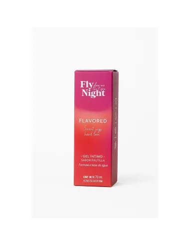 Gel intimo flavored aroma frutilla 70 ml | Fly night | Comestibles