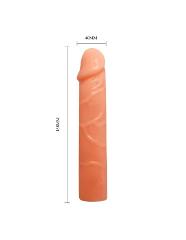Consolador vertebrado 19cm x 4cm | Baile | Realísticos