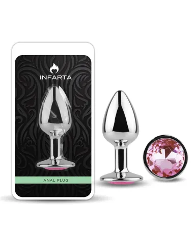 Anal plug eros metal small pink | Infarta toys | Plugs