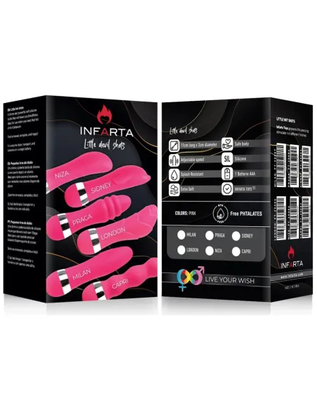 Bala estimulador clitoris milan | Infarta toys | Estimuladores clítoris