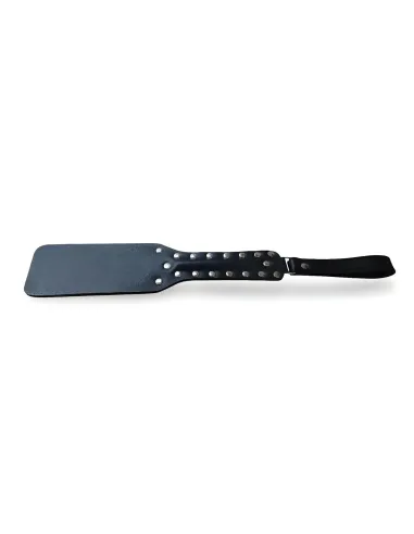 Palmeta luxury aplaudidora con tachas eco cuero negro | Infarta fetish | Látigos y palmetas